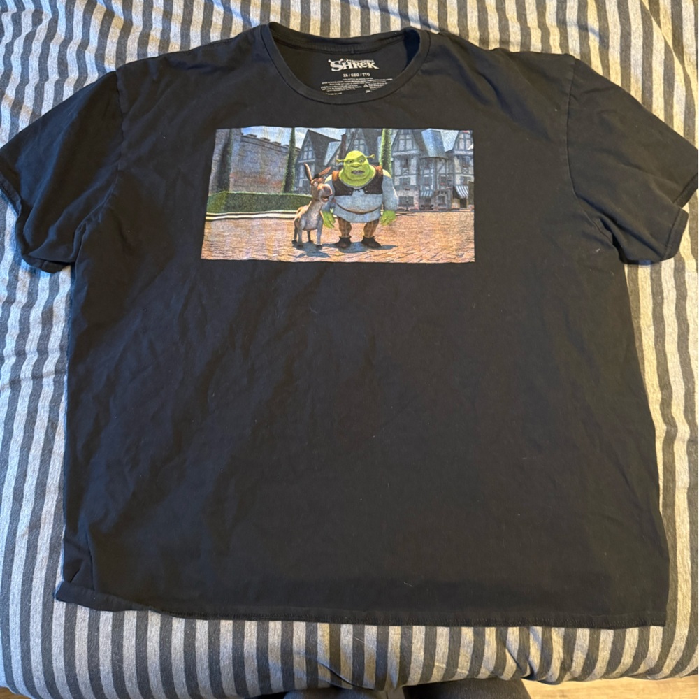 Shrek Black Graphic Tee